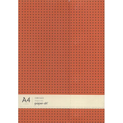 Emprunter Carnet Circulo Orange sur Gris A4 Ligné livre