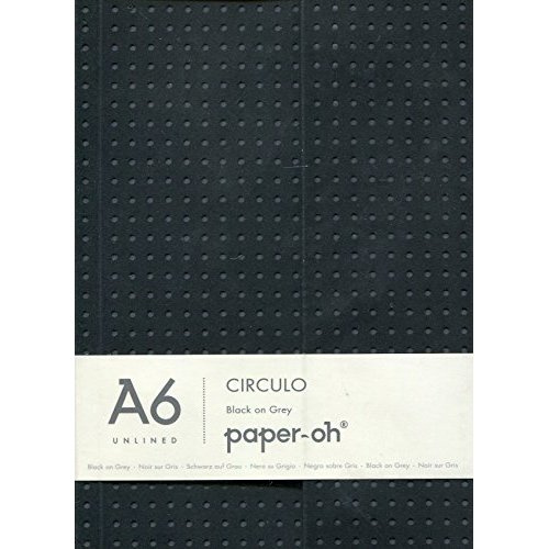 Emprunter Carnet Circulo Noir sur Gris A6 Non-ligné livre