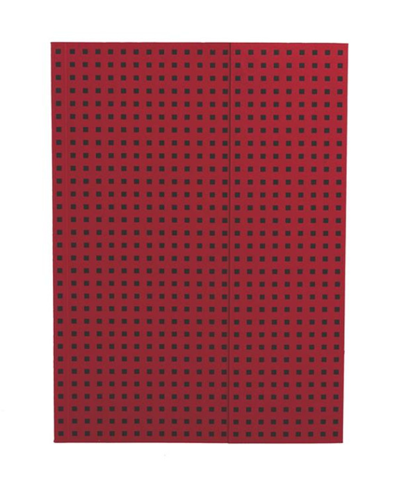 Emprunter Carnet Quadro Rouge sur Noir A4 Ligné livre