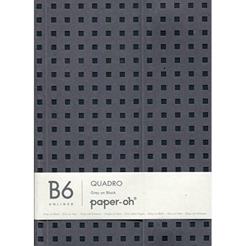 Emprunter Carnet Quadro Gris sur Noir B6 Non-ligné livre