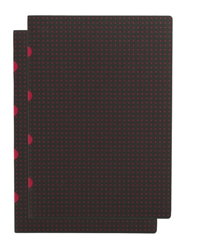 Emprunter Cahier Circulo Noir sur Rouge / Noir sur Rouge A4 Ligné livre