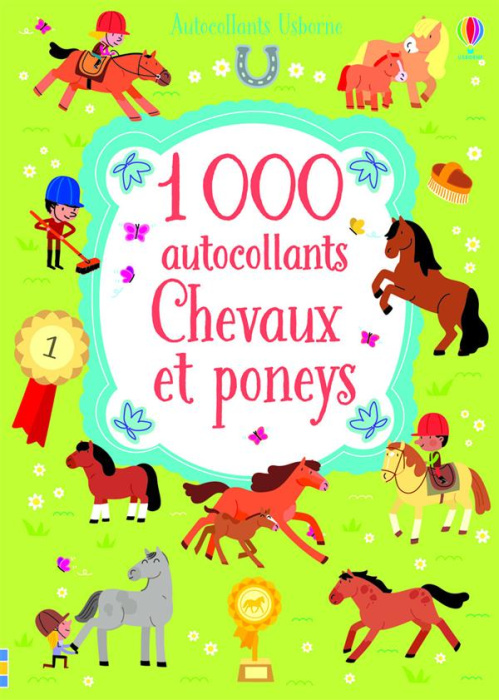 Emprunter 1 000 autocollants chevaux et poneys livre