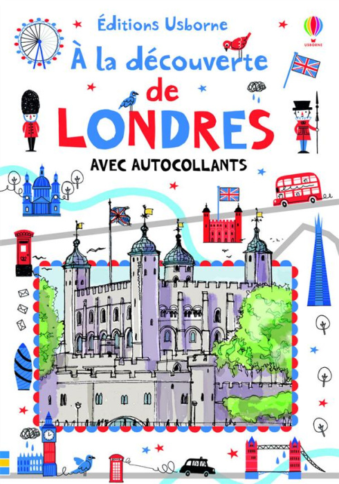 Emprunter A la découverte de Londres avec autocollants livre