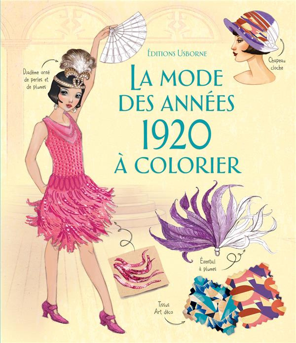 Emprunter La mode des années 1920 à colorier livre