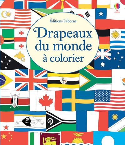 Emprunter Drapeaux du monde à colorier livre