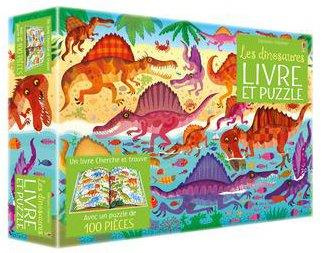 Emprunter Coffret Les dinosaures. Livre et puzzle livre