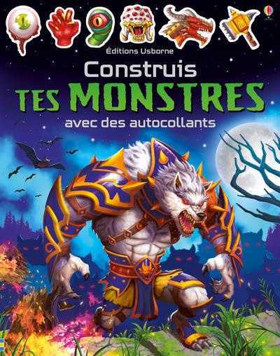 Emprunter Construis tes monstres avec des autocollants livre