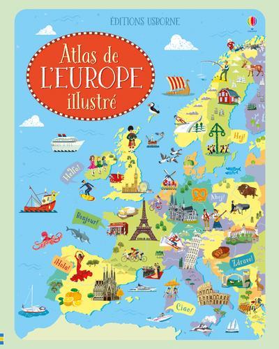 Emprunter Atlas de l'Europe illustré livre