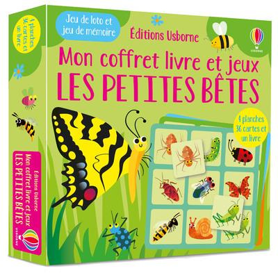 Emprunter Les petites bêtes. Jeu de loto et jeu de mémoire - 4 planches, 36 cartes et un livre livre