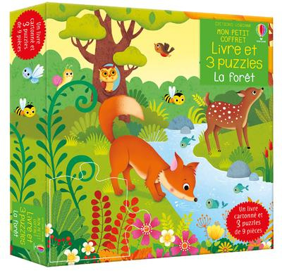 Emprunter La forêt. Avec un livre cartonné et 3 puzzles de 9 pièces livre