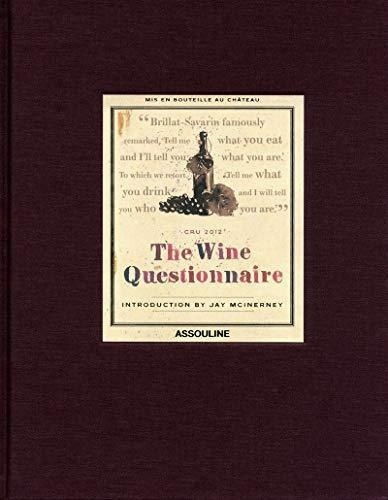 Emprunter WINE QUESTIONNAIRE livre