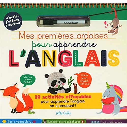 Emprunter Mes premières ardoises pour apprendre l'anglais. Avec un feutre effaçable livre
