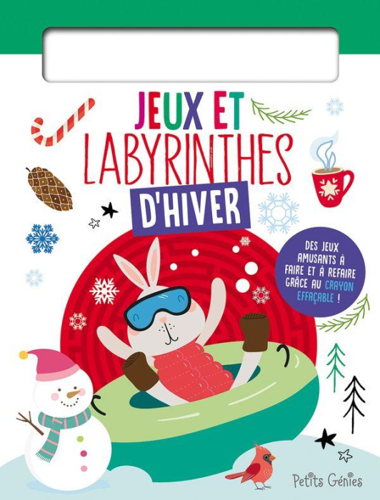 Emprunter Jeux et labyrinthes d'hiver. Avec un crayon effaçable livre