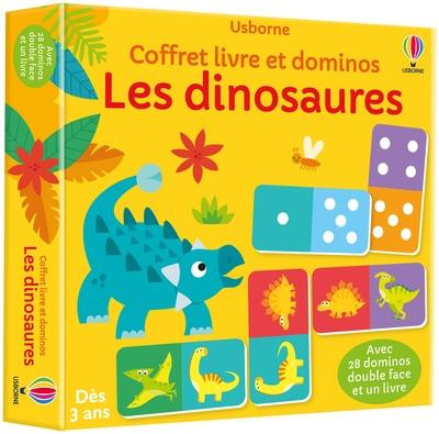 Emprunter Les dinosaures. Avec 28 dominos double face et un livre livre