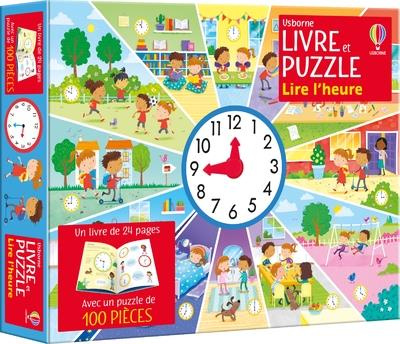 Emprunter LIRE L'HEURE - COFFRET LIVRE ET PUZZLE - DES 5 ANS livre