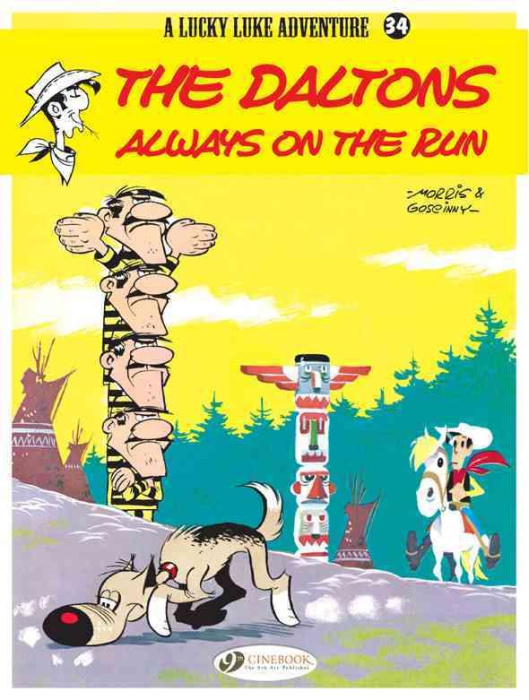 Emprunter LUCKY LUKE - TOME 34 THE DALTONS ALWAYS ON THE RUN livre