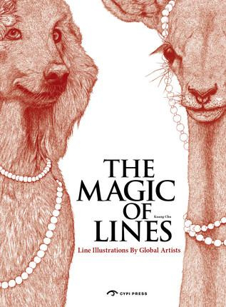 Emprunter THE MAGIC OF LINES - LINE ILLUSTRATION BY GLOBAL ARTISTS. livre