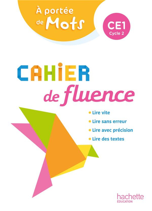 Emprunter Cahier de fluence CE1 A portée de mots. Edition 2022 livre
