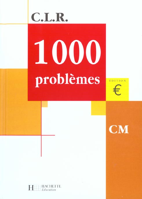Emprunter 1000 problèmes CM livre
