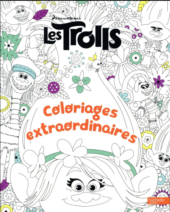 Emprunter Les trolls coloriages extraordinaires livre