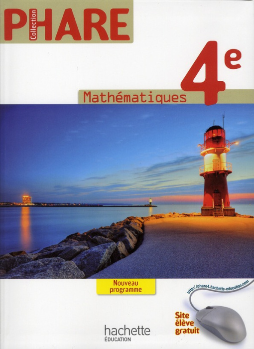 Emprunter Mathématiques 4e. Livre élève, Edition 2011 livre