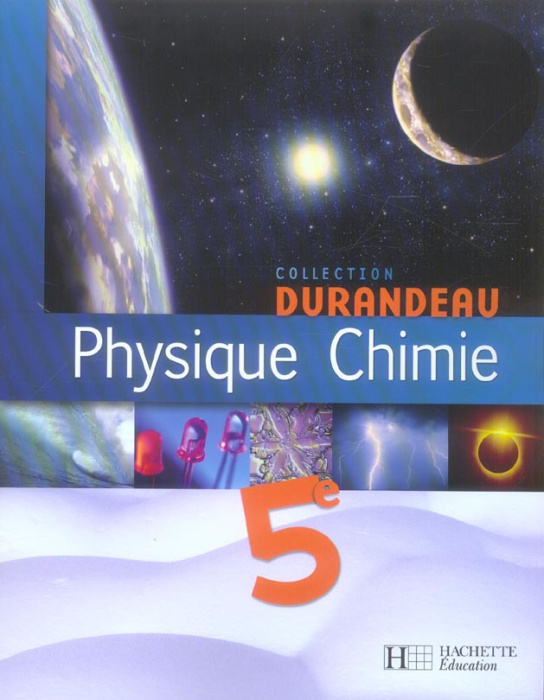 Emprunter Physique Chimie 5e livre
