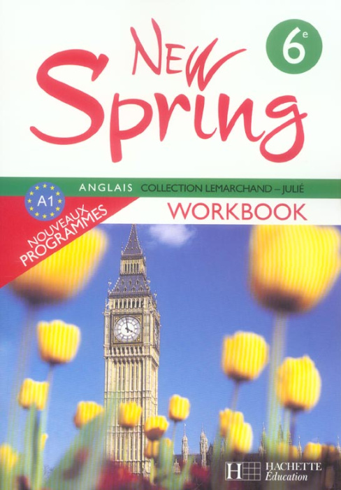 Emprunter Anglais 6e New Spring. Workbook livre
