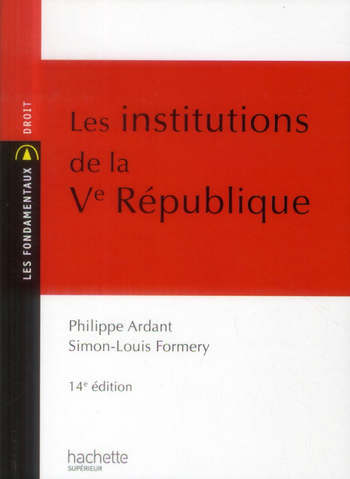 Emprunter Les institutions de la Ve République. 14e édition livre