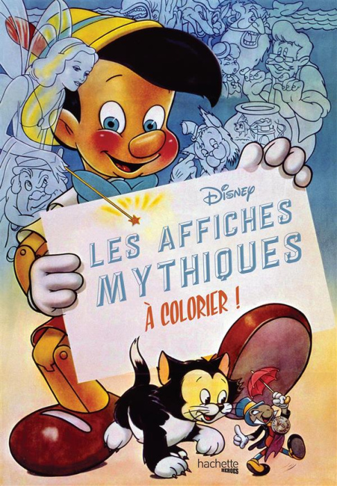 Emprunter Les affiches mythiques Disney à colorier ! livre