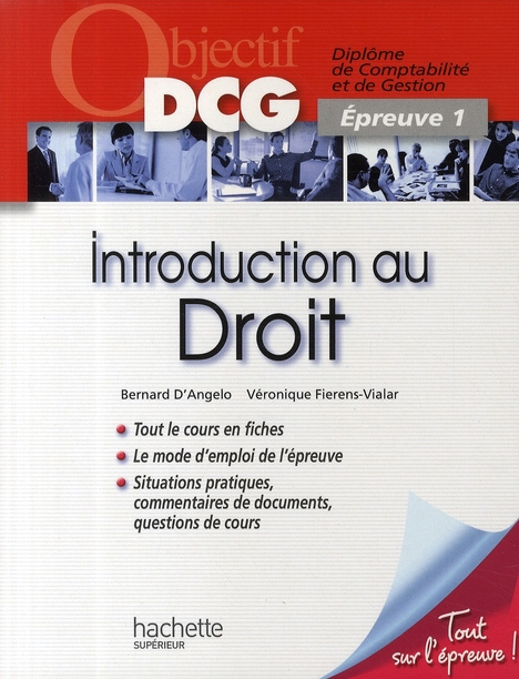 Emprunter Introduction au droit DCG 1 livre