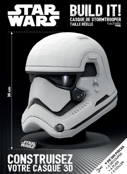 Emprunter Star Wars Build It ! Casque de stormtrooper, taille réelle livre