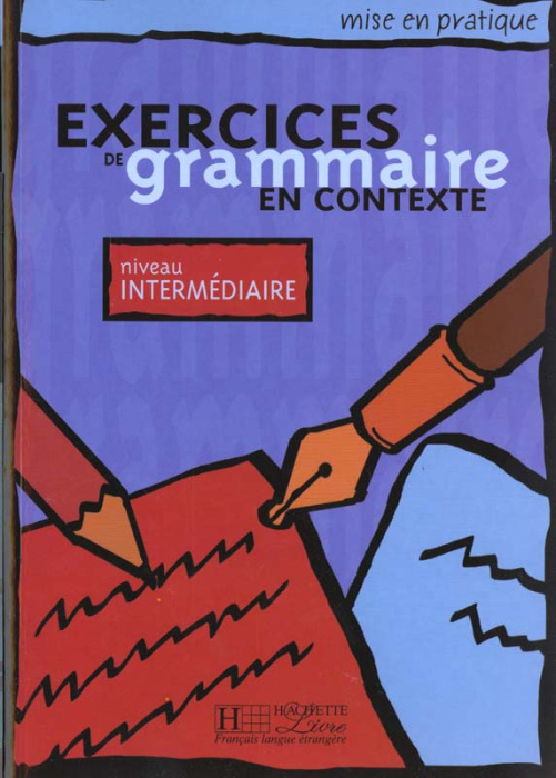 Emprunter Exercices de grammaire en contexte. Niveau intermédiaire livre