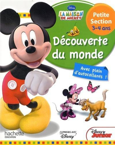 Emprunter Découverte du monde petite section 3-4 ans La maison de Mickey livre