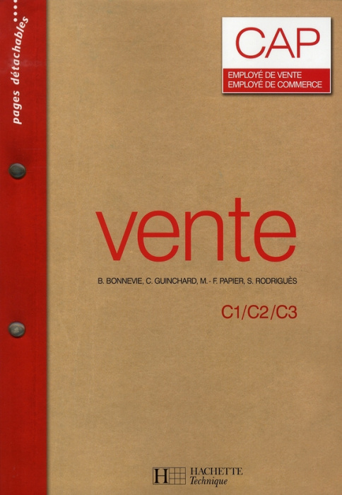 Emprunter Vente CAP employé de vente/employé de commerce livre