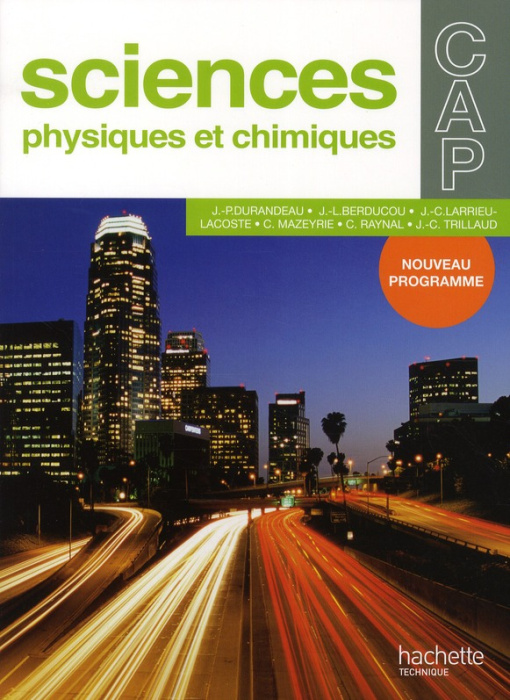 Emprunter Sciences physiques et chimiques CAP. Nouveau programme livre