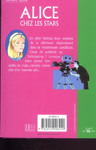 Emprunter Alice chez les stars livre