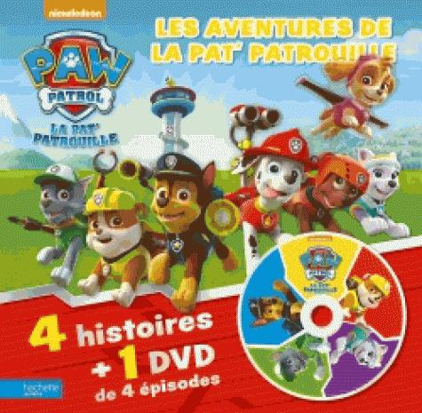 Emprunter Les aventures de la Pat' Patrouille. 4 histoires plus un DVD de 4 épisodes, avec 1 DVD livre