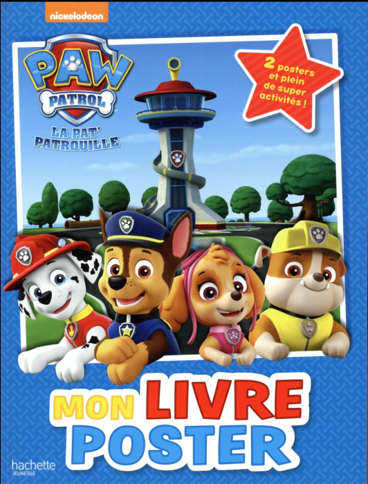 Emprunter Mon livre poster Pat'patrouille livre