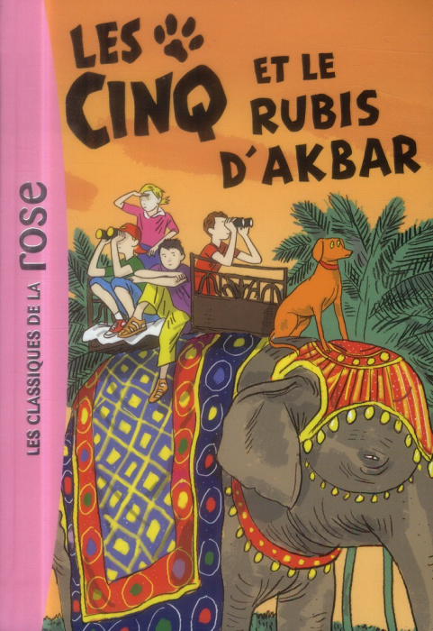 Emprunter Le Club des Cinq Tome 35 : Les cinq et le rubis d'Akbar livre