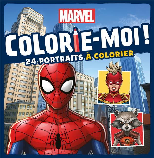 Emprunter Marvel. 24 portraits à colorier livre