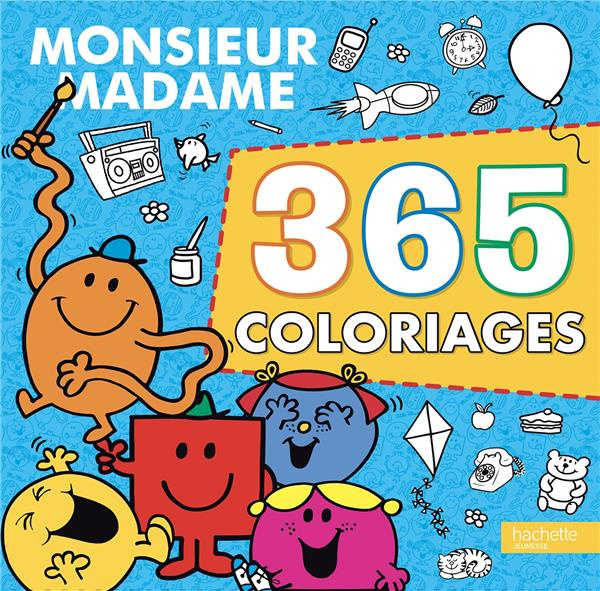 Emprunter 365 coloriages Monsieur Madame livre