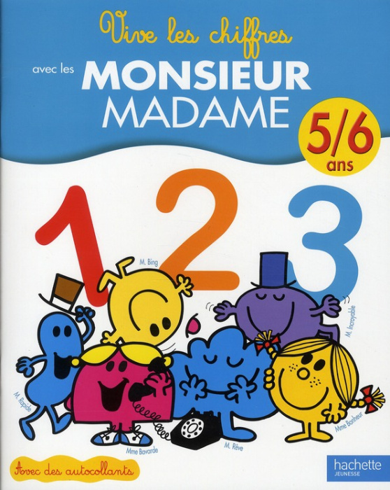Emprunter Vive les chiffres avec les Monsieur Madame livre