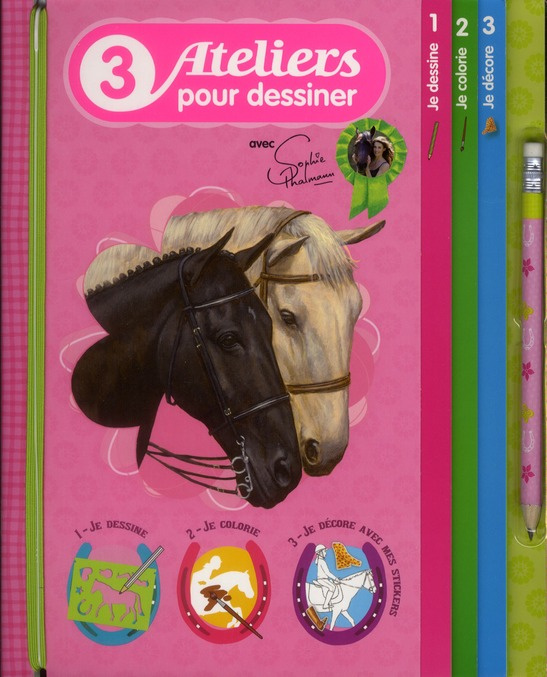 Emprunter 3 ateliers pour dessiner livre