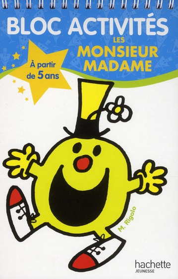 Emprunter Bloc activités - Les Monsieur Madame. A partir de 5 ans livre