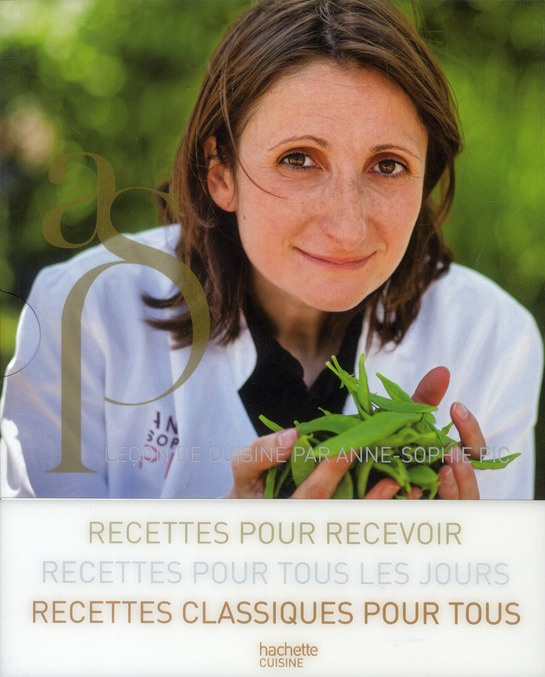 Emprunter Leçon de cuisine par Anne-Sophie Pic. Coffret 3 volumes, Recettes pour recevoir, recettes pour tous livre