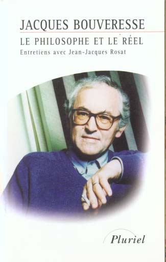 Emprunter LE PHILOSOPHE ET LE REEL - ENTRETIENS AVEC JEAN-JACQUES ROSAT livre