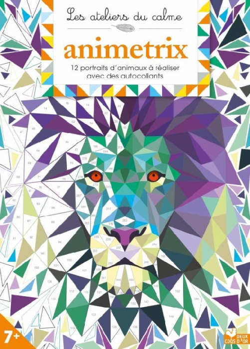 Emprunter Animetrix. 12 portraits d'animaux à réaliser avec des autocollants livre