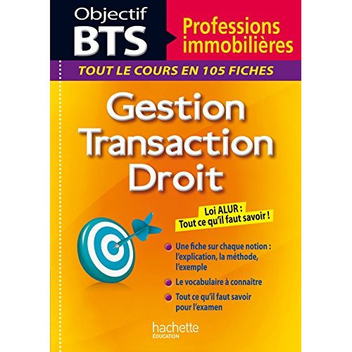 Emprunter BTS professions immobilières. Gestion, transaction, droit livre