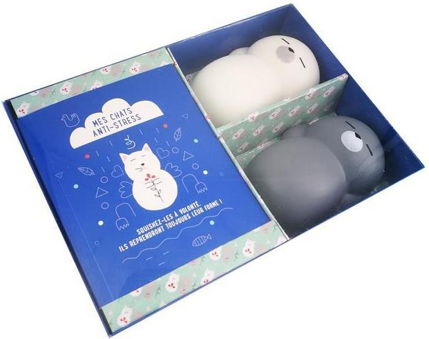 Emprunter Mes chats anti-stress. Avec 2 balles squishies anti-stress en forme de chats livre