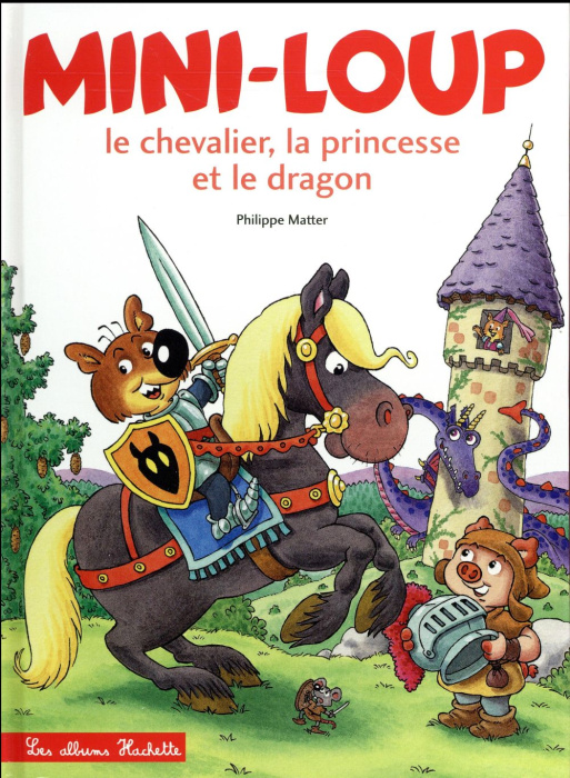 Emprunter Mini-Loup : Le chevalier, la princesse et le dragon. Avec une figurine livre